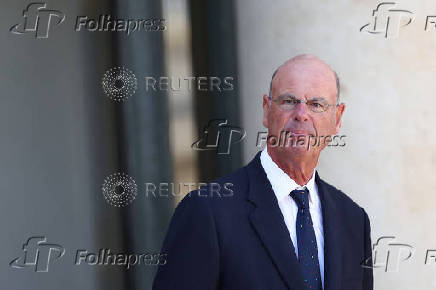 Weekly cabinet meeting at the Elysee Palace in Paris