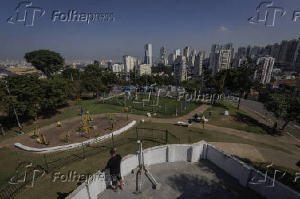 Vista do Mirante de Santana, local utilizado por meteorologistas