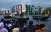 Rehearsal for Victory Day parade in Moscow
