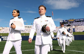 Graduation and Commissioning Ceremony at the U.S. Naval Academy in Annapolis, Maryland