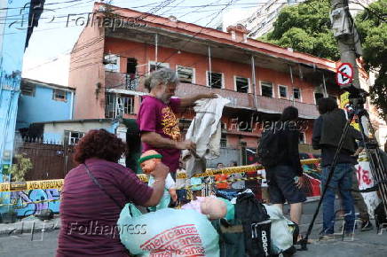 Incêndio em casarão na lapa no rio de janeiro