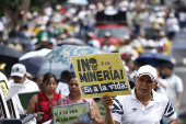 Salvadoreños exigen la derogación de ley de minería en el Día Mundial del Medio Ambiente