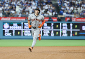 MLB: San Francisco Giants at Los Angeles Dodgers