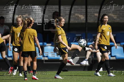 Netherlands women’s national soccer team training in Zeist