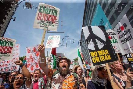 National March for Palestine in London