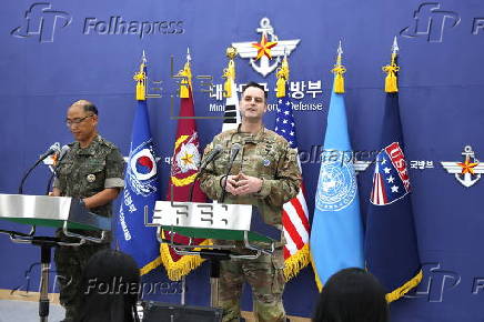 Press Briefing For Ulchi Freedom Shield 2025 Military Exercises