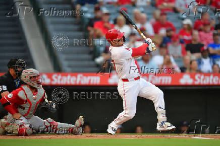 MLB: Cincinnati Reds at Los Angeles Angels