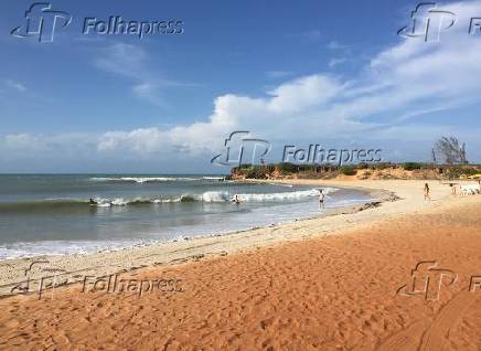 Praia de Tourinhos, em São Miguel do Gostoso (RN)