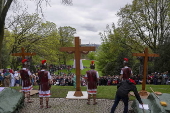 Good Friday procession in Wuppertal