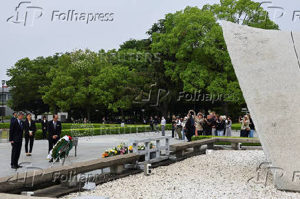 Denmark's King Frederik X pays respects to atomic bomb victims at Hiroshima Peace Memorial Park
