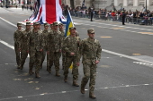 London procession to commemorate 80th anniversary of VE Day