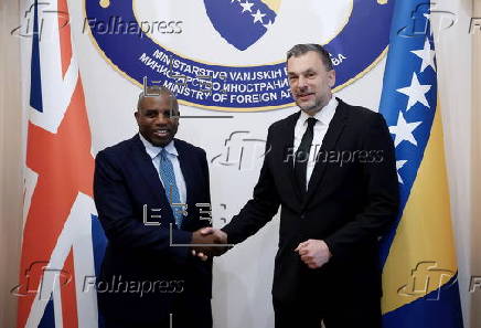 British Foreign Secretary David Lammy visits Bosnia and Herzegovina