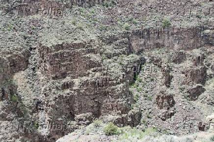 Ponte do desfiladeiro do rio grande em taos - novo méxico.