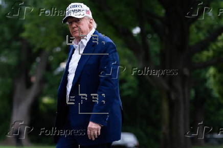 US President Donald Trump Returns to the White House on Memorial Day Weekend