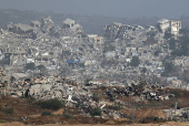 Smoke rises from North Gaza after an explosion