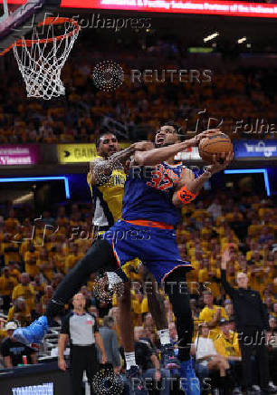NBA: Playoffs-New York Knicks at Indiana Pacers