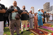 Ethiopian Muslims celebrate the Eid al-Adha, in Addis Ababa