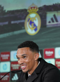 Real Madrid unveil Trent Alexander-Arnold
