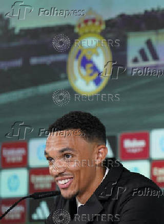 Real Madrid unveil Trent Alexander-Arnold