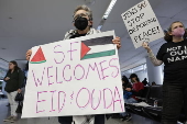 Protest erupts after US detains Palestinian visitors at San Francisco Airport