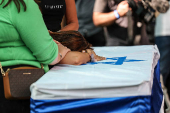 Funeral of hostage Yonatan Samerano, in Tel Aviv