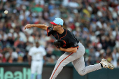 MLB: San Francisco Giants at Athletics