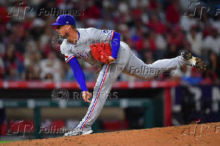 MLB: Texas Rangers at Los Angeles Angels