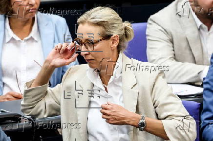 Plenary session of the German Bundestag in Berlin