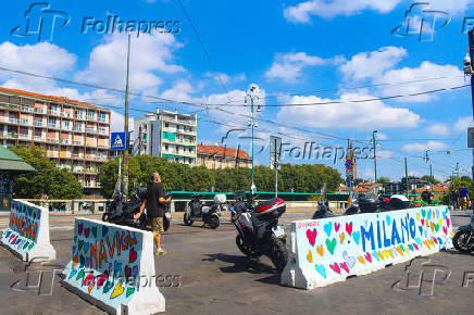 Naviglio darsena em milão