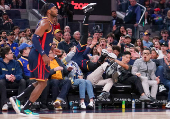 NBA: Denver Nuggets at Golden State Warriors