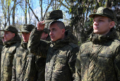 Russian conscripts in Rostov region depart for their garrisons