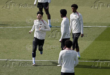 Champions League - Paris St Germain Training