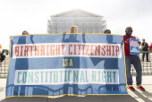 US Supreme Court hears President Trump's challenge to birthright citizenship