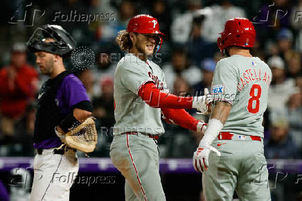 MLB: Philadelphia Phillies at Colorado Rockies