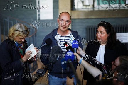 Verdict in the trial of ex-surgeon Joel Le Scouarnec at the courthouse in Vannes