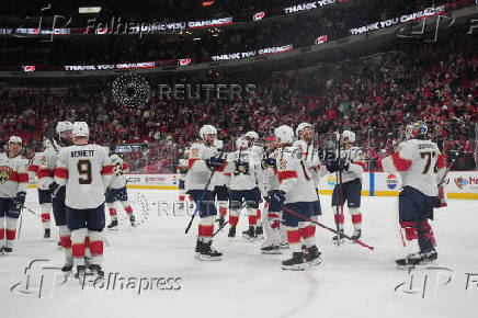 NHL: Stanley Cup Playoffs-Florida Panthers at Carolina Hurricanes