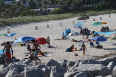Ponto do píer da praia sul.