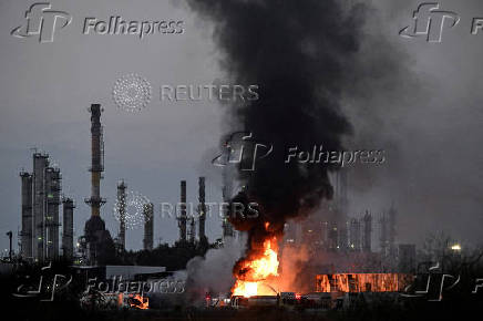 FILE PHOTO: Aftermath of an Iranian missile attack on Israel