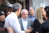 SAO PAULO, SP, 26.06.2025-LULA LANCA ACAO DE MORADIAS NA FAVELA DO MOINHO: