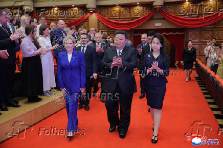 Russian delegation visits North Korea to mark the first anniversary of the Pyongyang summit between North Korea and Russia