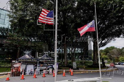 Memorial for slain Dekalb County Police officer killed in CDC shooting in Atlanta