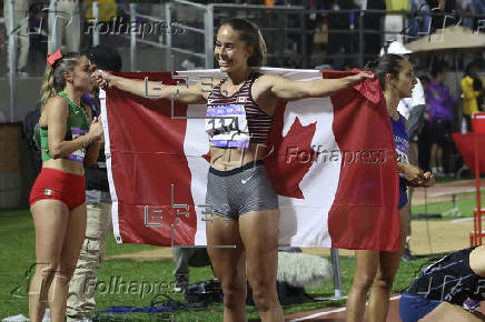Atletismo: heptatlón femenino 800 metros