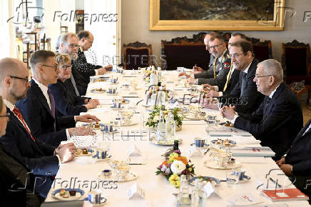 Austria's President Alexander Van der Bellen visits Finland