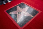 US actor Ellen Pompeo receives her Hollywood Walk of Fame star