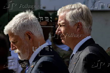 King Philippe of Belgium visits the Czech Republic