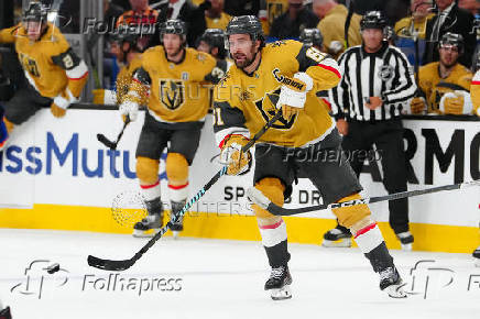 NHL: Stanley Cup Playoffs-Edmonton Oilers at Vegas Golden Knights