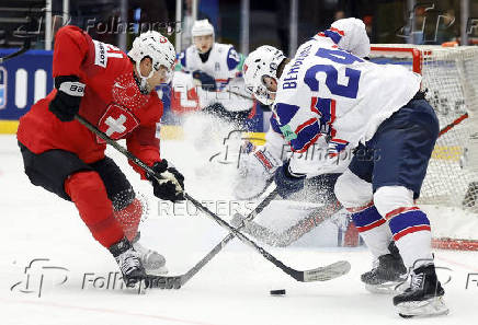 IIHF World Championships - Group B - Switzerland v Norway