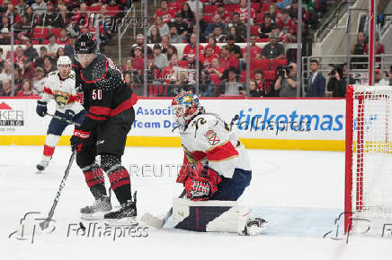 NHL: Stanley Cup Playoffs-Florida Panthers at Carolina Hurricanes