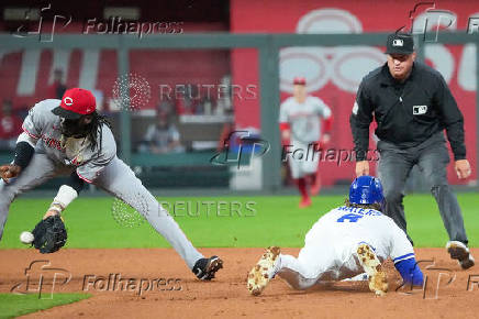MLB: Cincinnati Reds at Kansas City Royals
