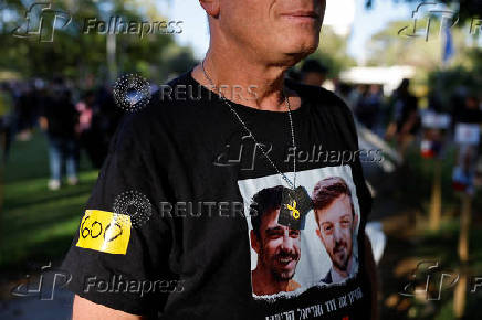 Rally calling for the release of all hostages as Israel marks 600 days since they were kidnapped